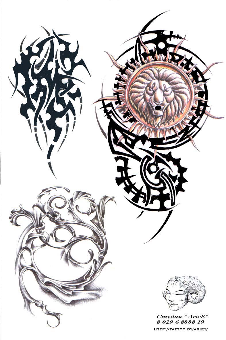 tattoo flash templates aries studio