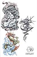 Tattoo Flash Templates ArieS Tattoo Studio 08