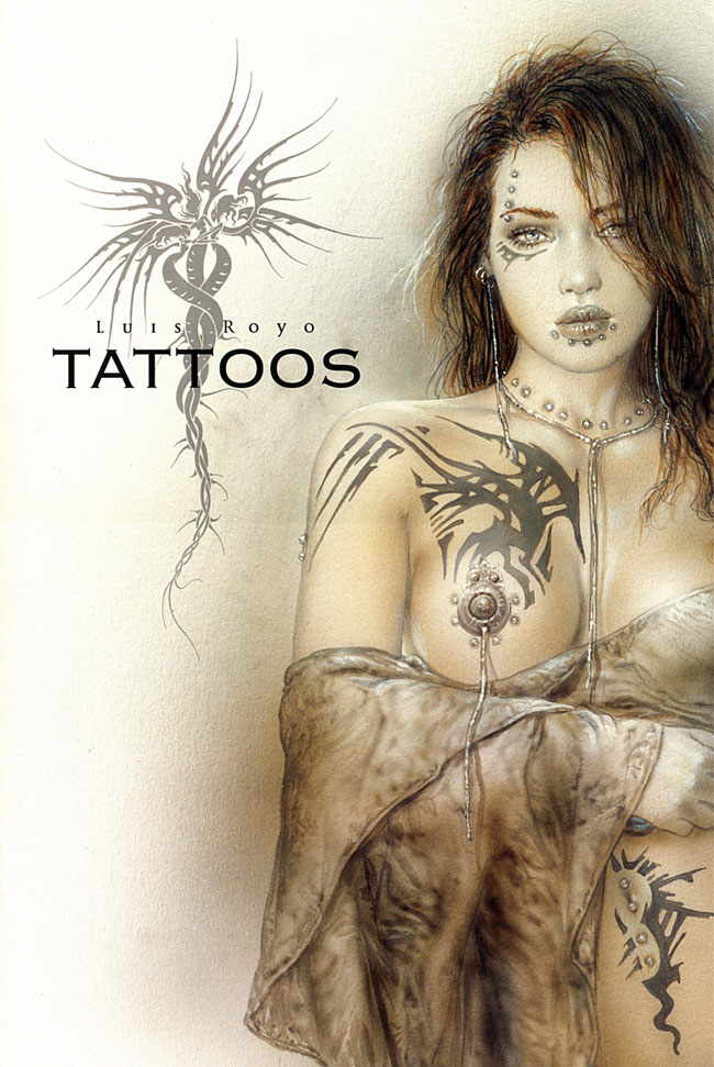Luis Royo Woman Tattoo    